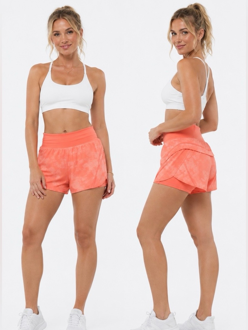 Fabletics Austyn Running Shorts NWT Skirted Overlay Athletic Activewear